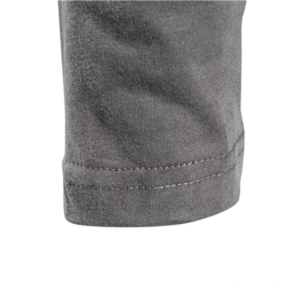 Camiseta Masculina Manga Longa 100% Algodão – Clássica, Casual e de Alta Qualidade