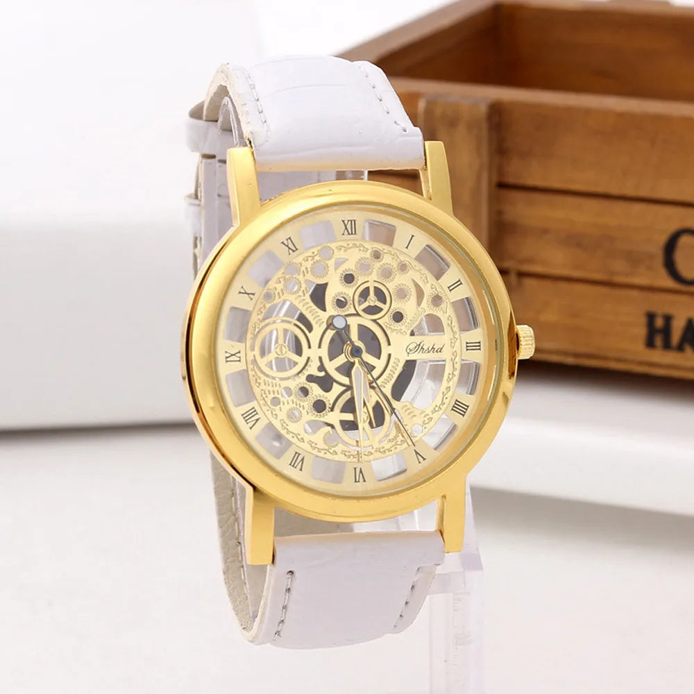 Relógio Masculino Skeleton Fashion – Estilo e Precisão