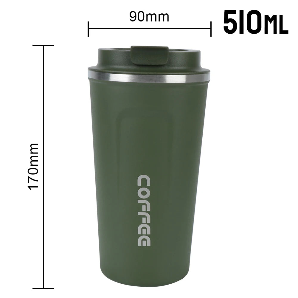 Caneca Térmica Thermo Café para Carro – 380 ml / 510 ml